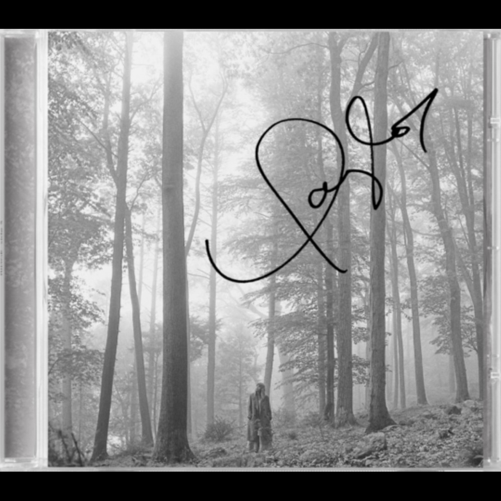 Taylor Swift Signed Folklore CD